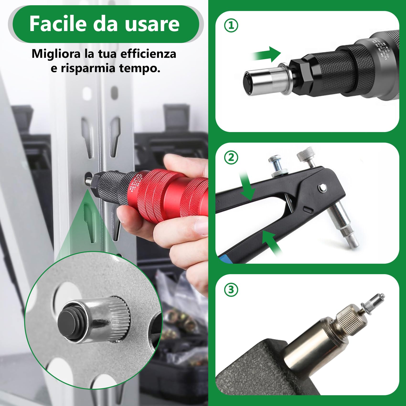 Dado Cieco A Calotta Acciaio Inox M5 - Foto 9