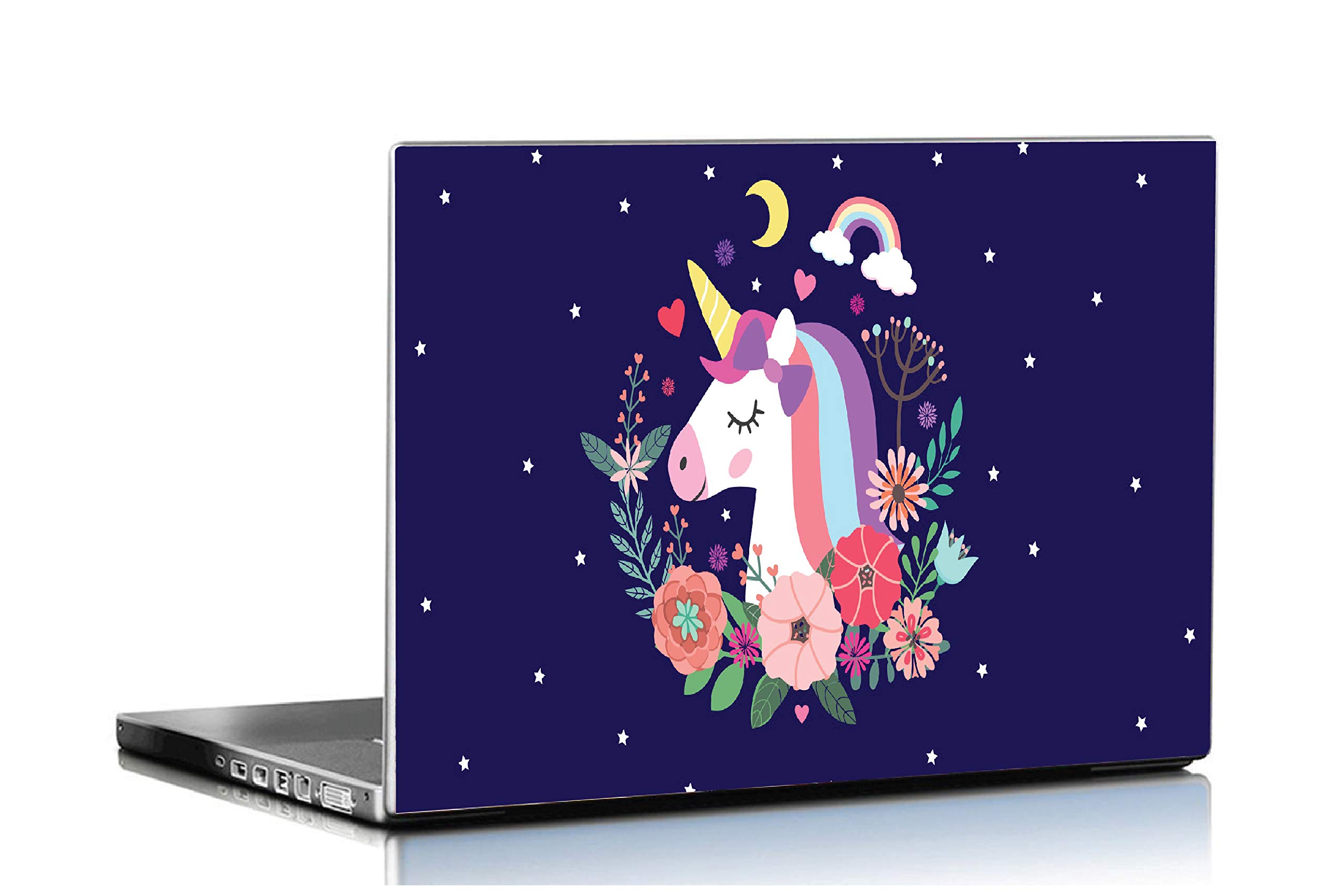 ISEE 360® Baby Unicorns Laptop Skin Cover Laminated Stickers Girls Boys Office Vinyl Printed Multicolored Floral Small Laptop Sticker 15.6 Inches (Multicolored) (B08NDPFLRP) Amazon Price History, Amazon Price Tracker