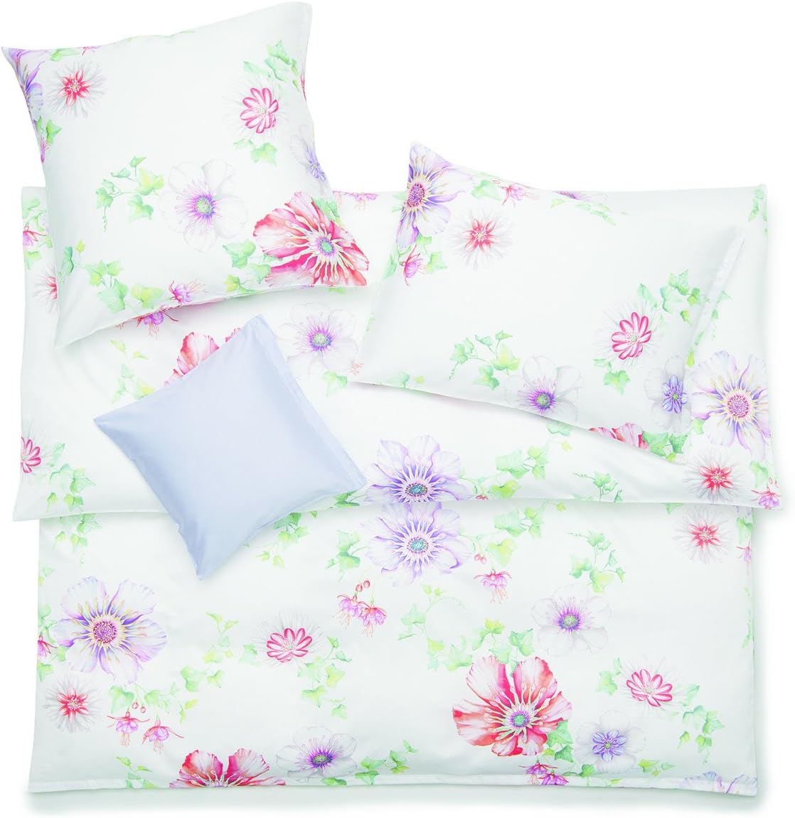 Schlossberg Switzerland, Duvet Cover: Eve, Twin (68" x 86"), Eve Blanc