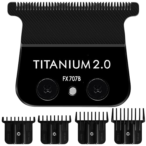 FX707B - Cuchillas de repuesto para todas las recortadoras BaBylissPRO FX787 y FX726, cuchillas de repuesto DLC compatibles con cuchillas de