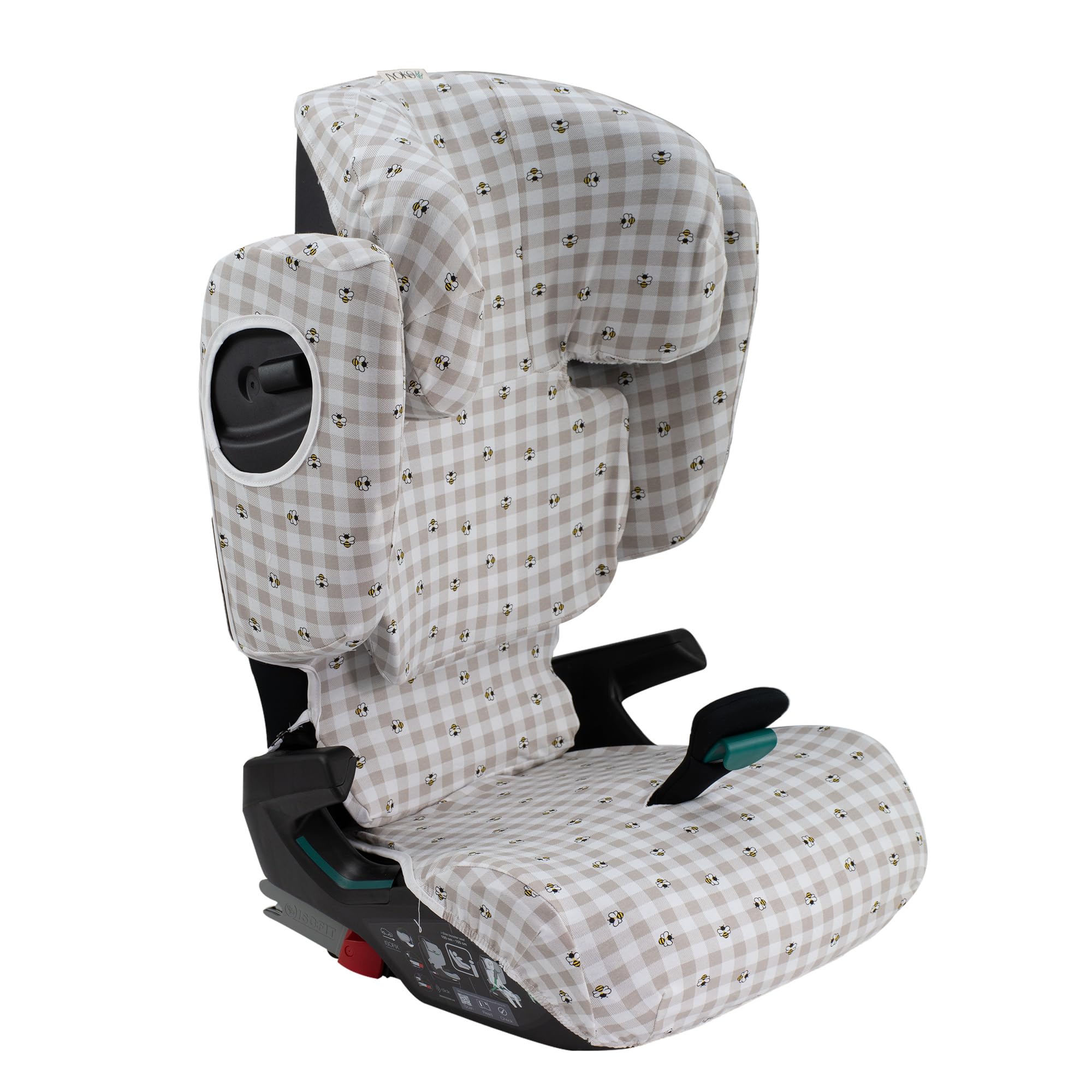 JYOKO KIDS Case Compatible with Romer Kidfix (Romer Kidfix I-SIZE, PICNIC VICHY) - Image 3