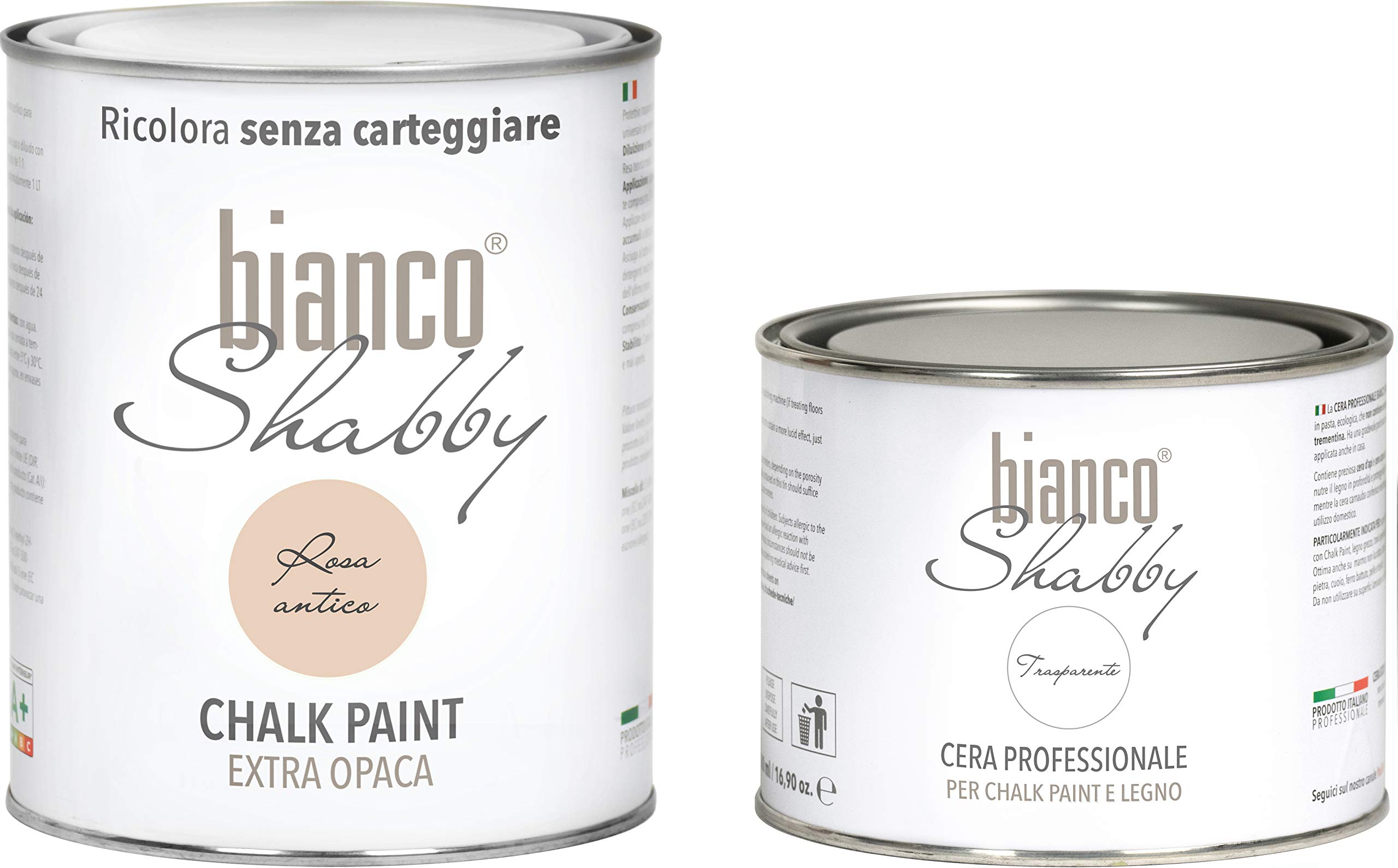 Chalk Paint & Cera Neutra – Pintura Shabby Chic + cera profesional, rosa