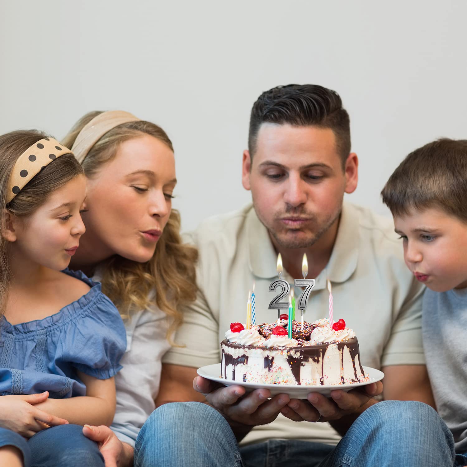 El Número 27 Para Niños De Cuatro Años - Fichas Educativas