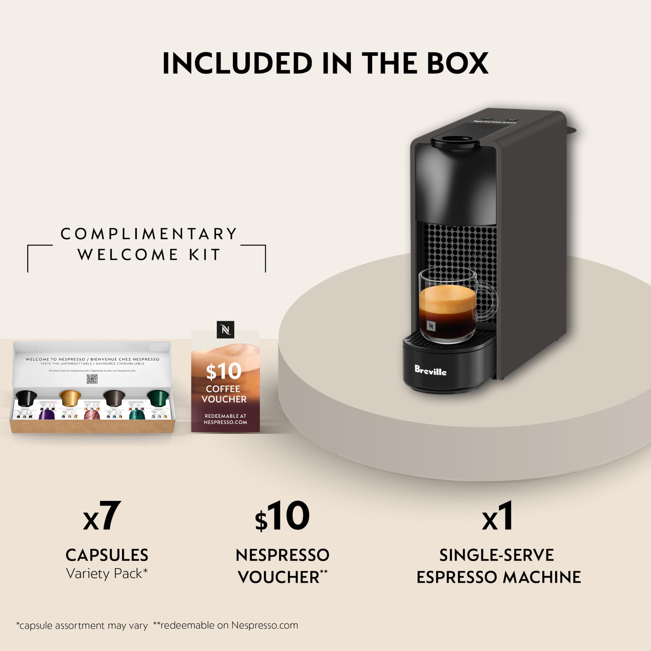 Breville Essenza Mini Espresso Machine - Piano Black -3