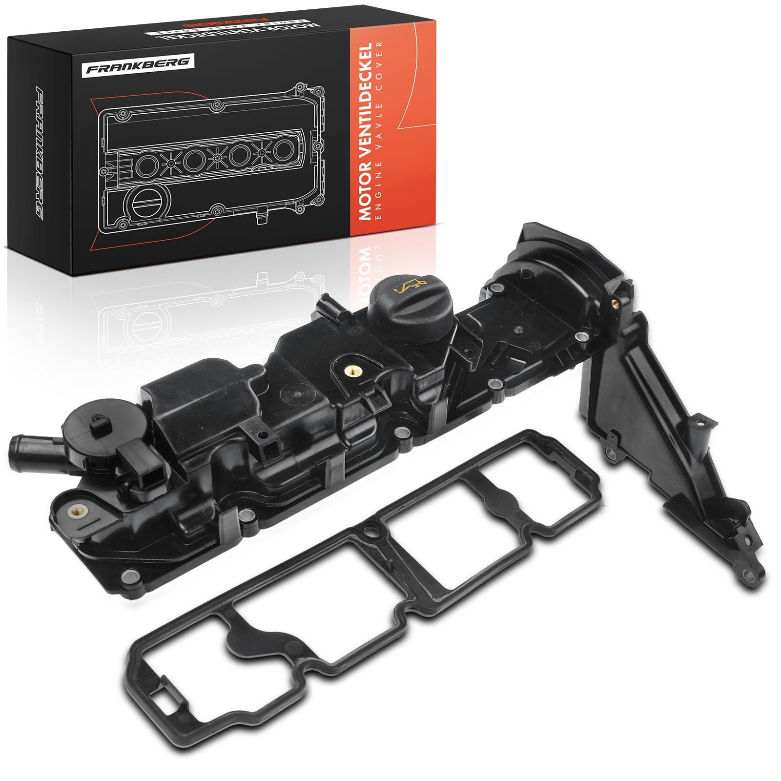 Frankberg Couvercle de culasse 9688939180 | Compatible avec: DS5, 3008 SUV M, 2008 I CU, C4 Grand Picasso II, 308 II, Tipi partenaire, Boîte à sauts