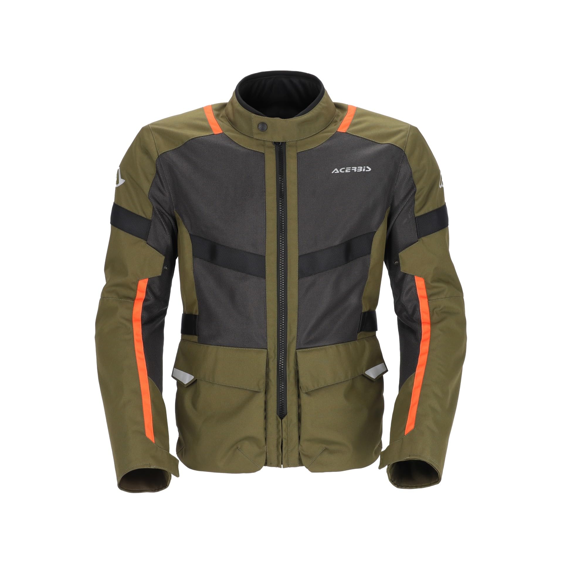 Acerbis Giacca (CE) Ramsey Vented Long estiva Verde Arancio taglia M