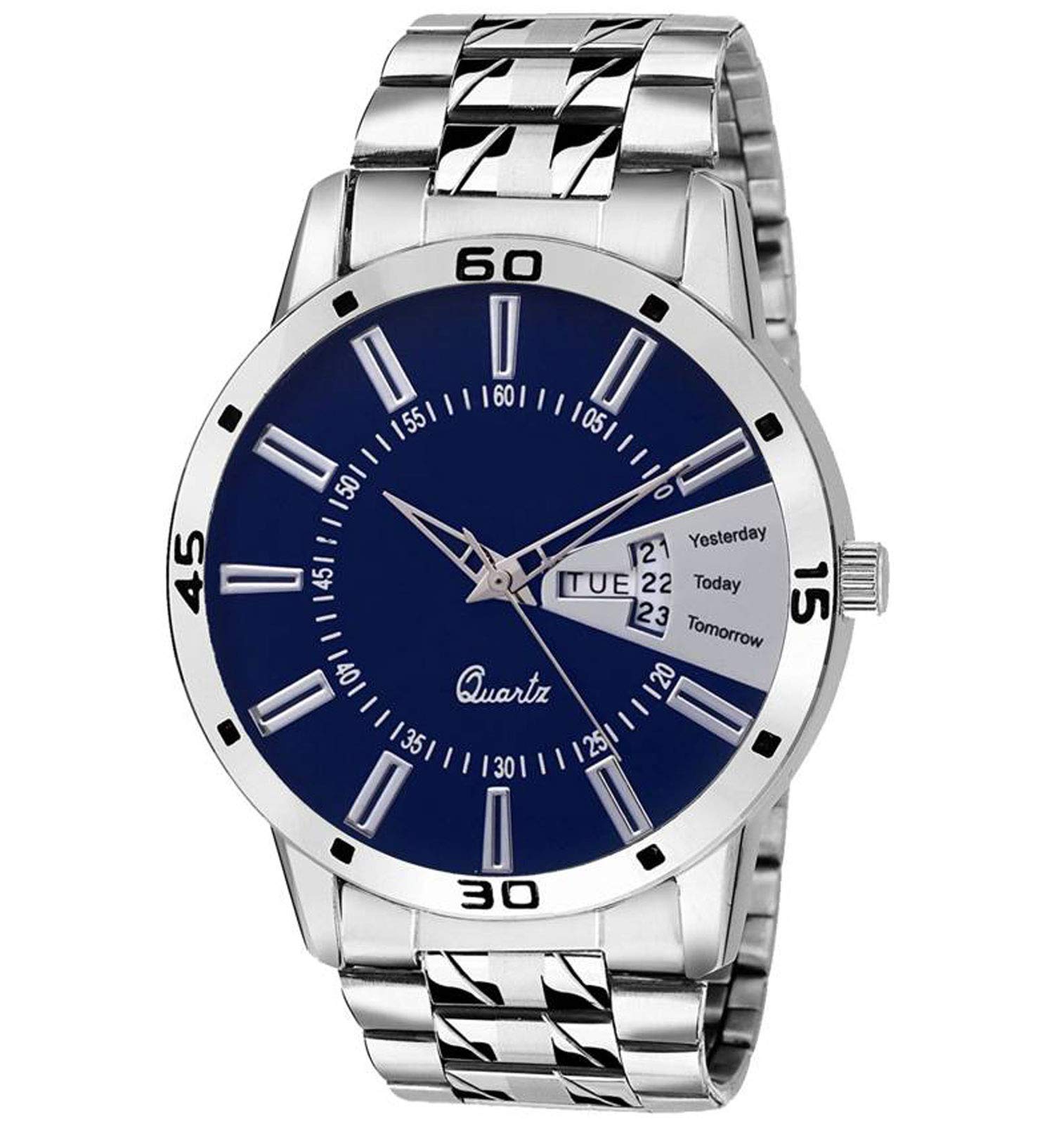The Shopoholic Analogue Blue Day Date Dial Men Watch(Wat-EG-M-107) (B07JN16ZNB) Amazon Price History, Amazon Price Tracker