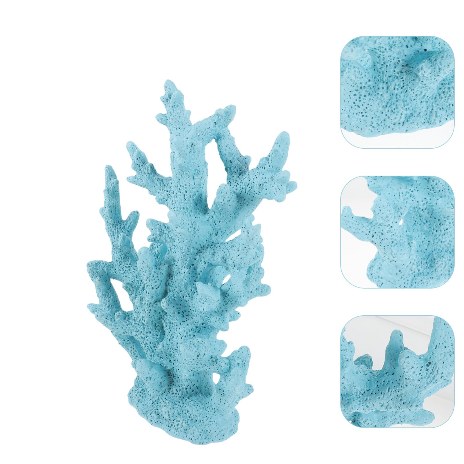 Yardwe Adornos De Coral Artificial Decoración De Resina Decoración De Acuario para Peceras