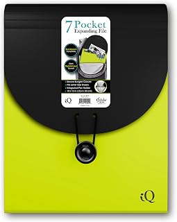 iScholar 7 Pocket Expanding Backpack Folder, Color May Vary (30710)