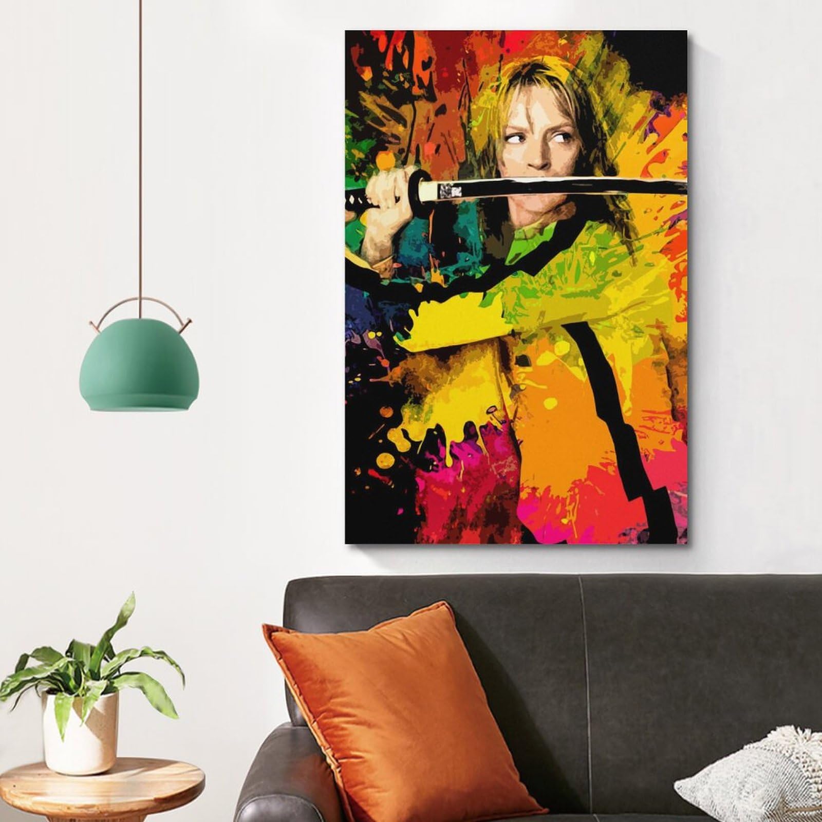 Kill Bill Poster Décoratif Sur Toile Pour Chambre à Coucher 50 X