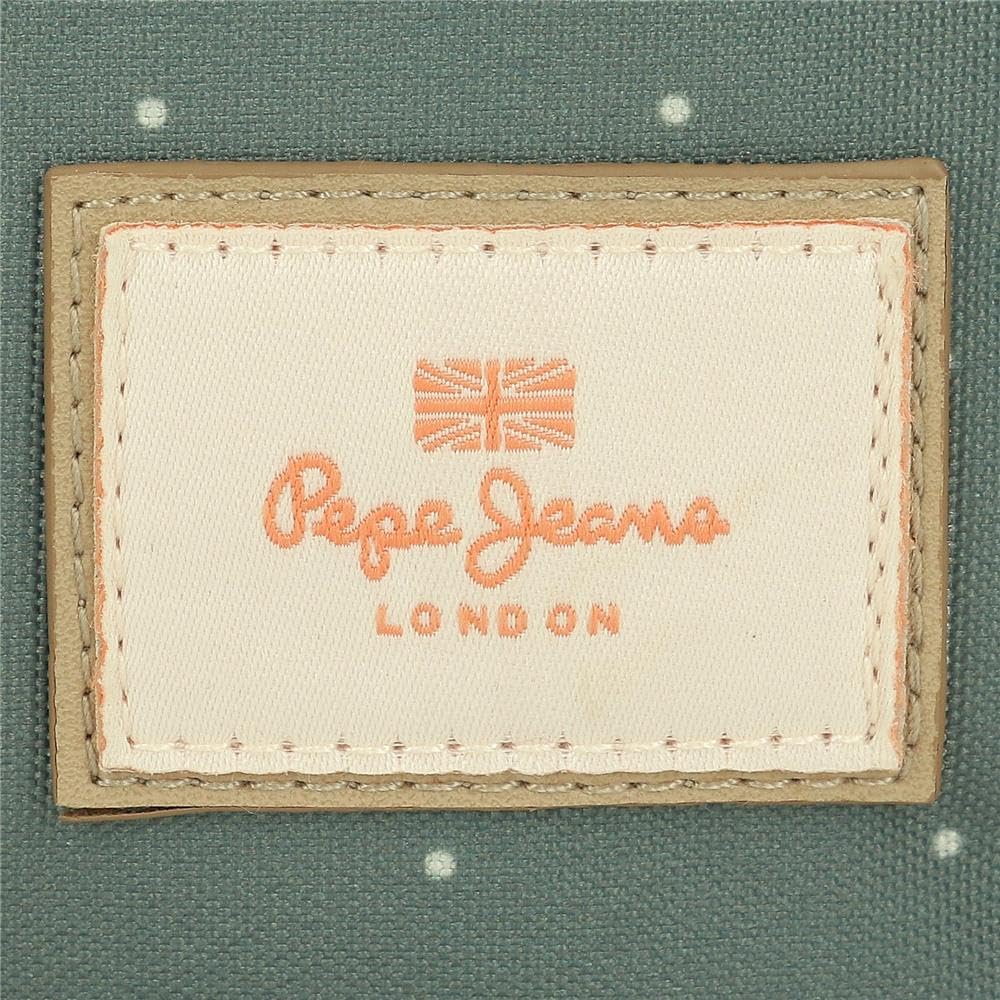 Pepe Jeans Coraile Mochila escolar, azul, Tirantes ajustables para llevarla cómodamente, varios compartimentos, Joumma Bags
