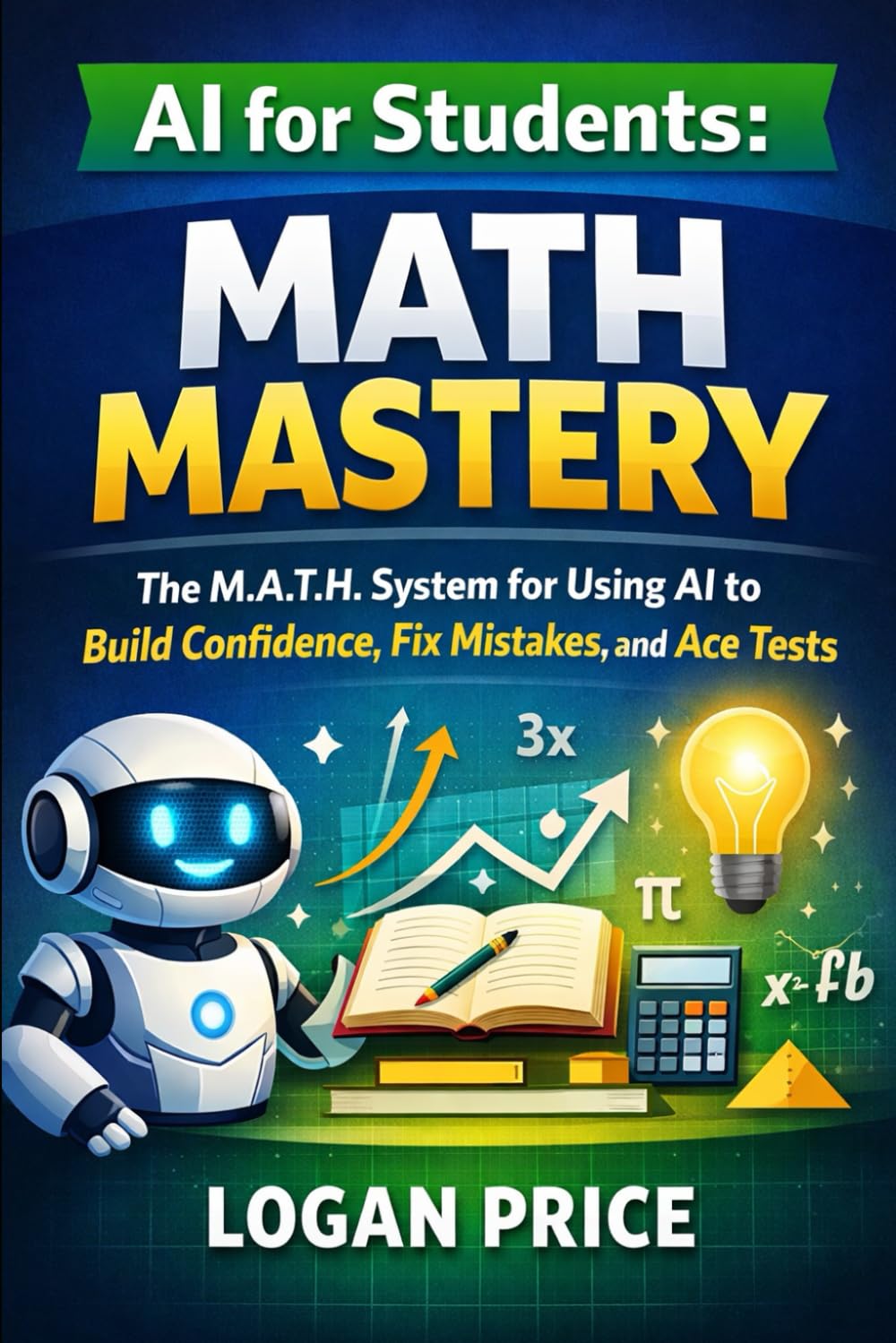AI for Students: Math Mastery: The M.A.T.H. System for Using AI to Build Confidence, Fix Mistakes, and Ace Tests (AI for Academic Success)
