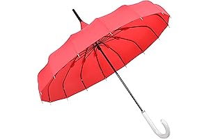 Vintage Pagoda Batwing Umbrella - Ultimate Sun & Rain Protection