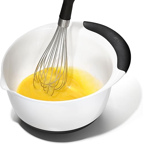 Miniatura 9 de Juego de 3 unidades de bol con asas para mezclar, de la marca Oxo Good Grips, Blanco/Negro