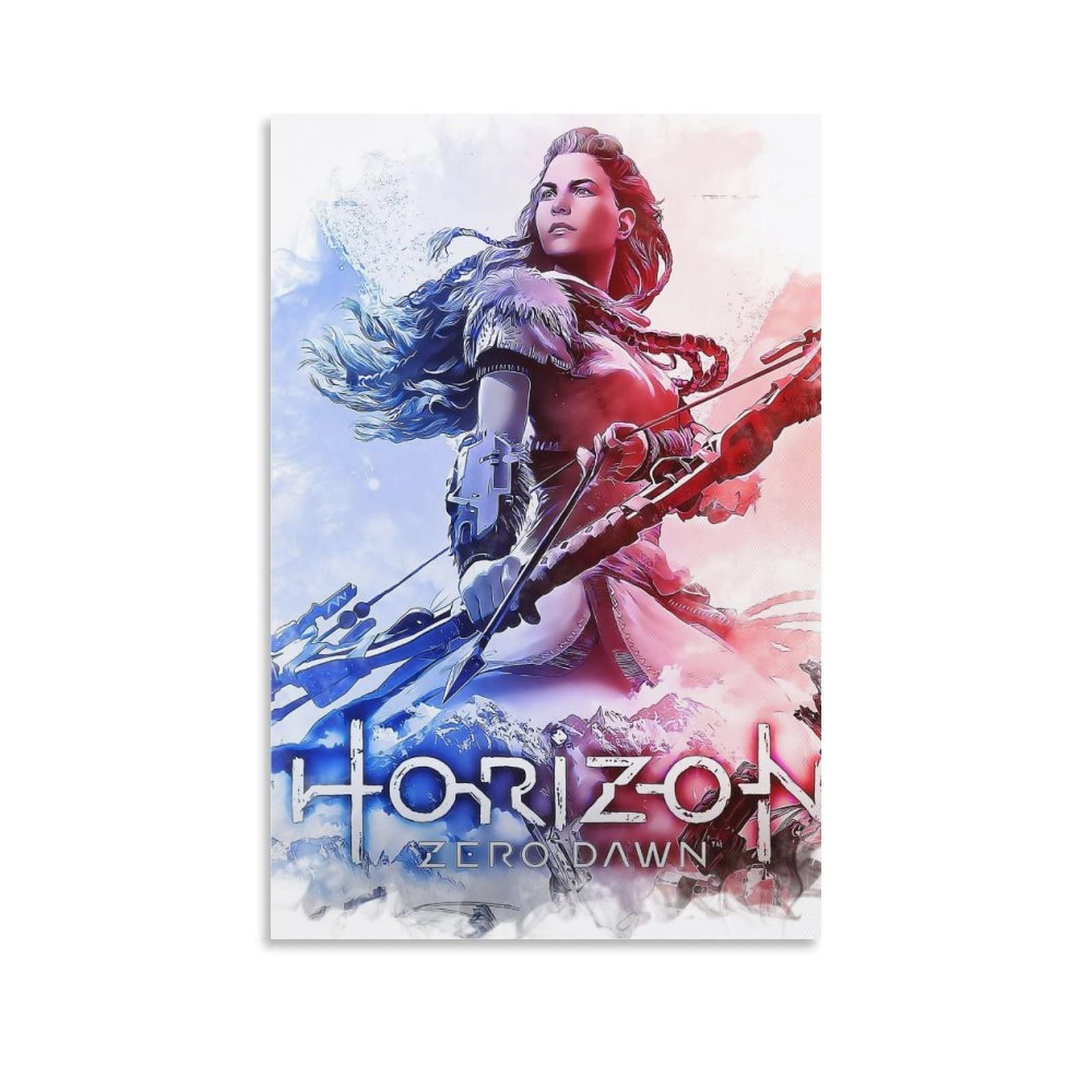 ENYPOLIS Horizon Zero Dawn Posters & Prints on Canvas Wall Art Poster for Room Decor Unframe 12x18inch(30x45cm)