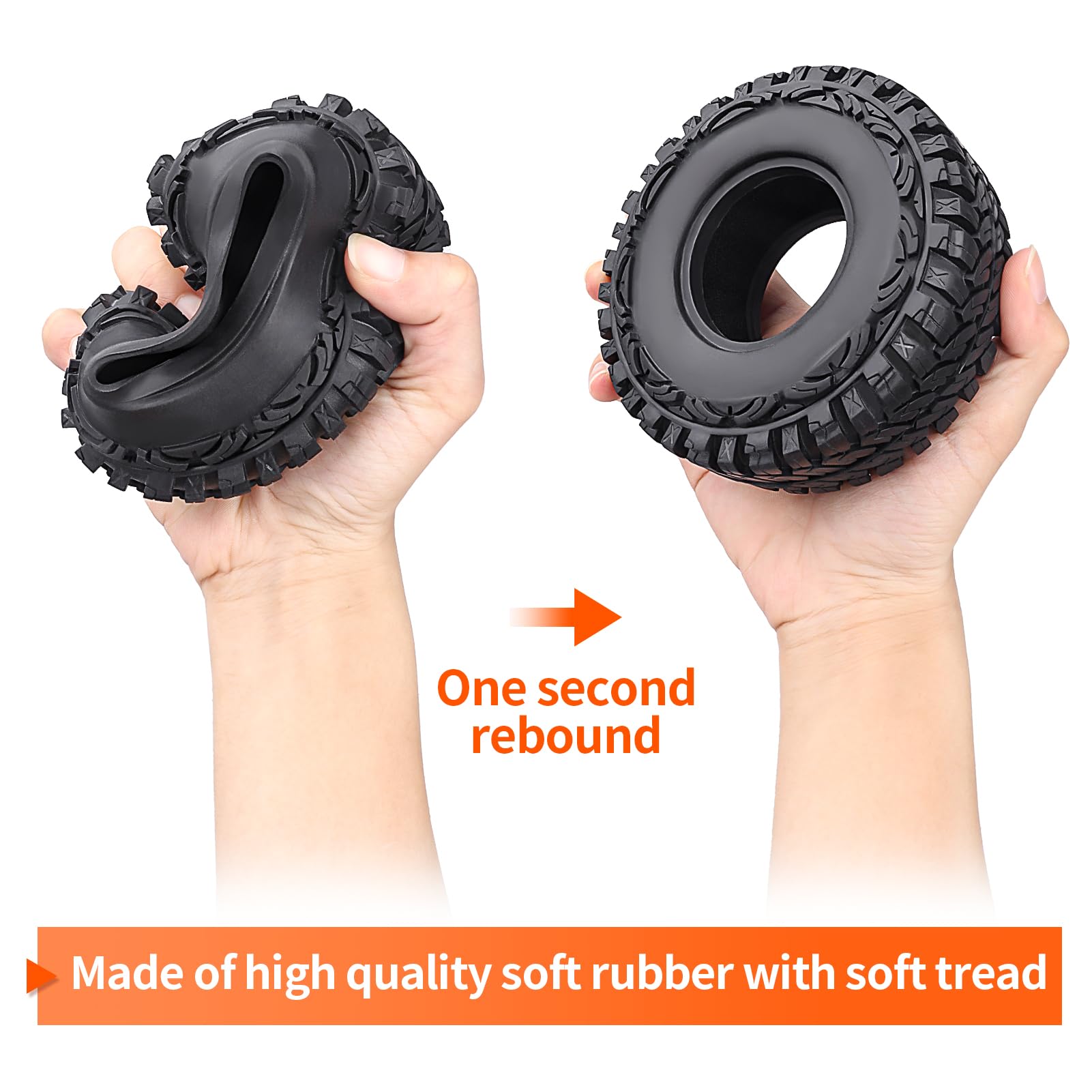 Axial　TRAXXAS　gmade　クローラー Amazon | CrazyHobby 1.9 クローラータイヤ フォームインサート付き