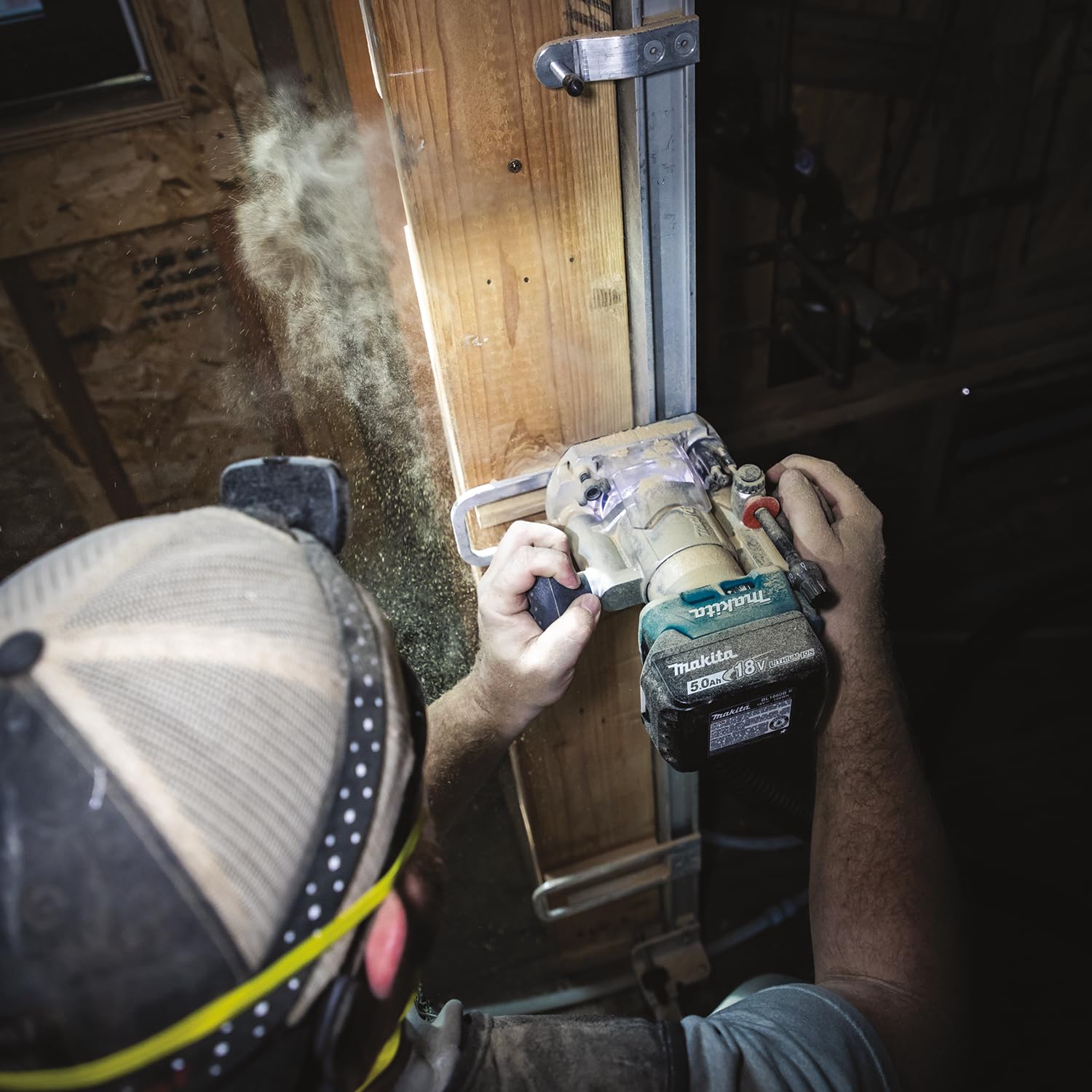 Makita drt50zjx2 batería de fresadora Incluye 3 Multifunción Module en Makpac, 800 W, 18 V