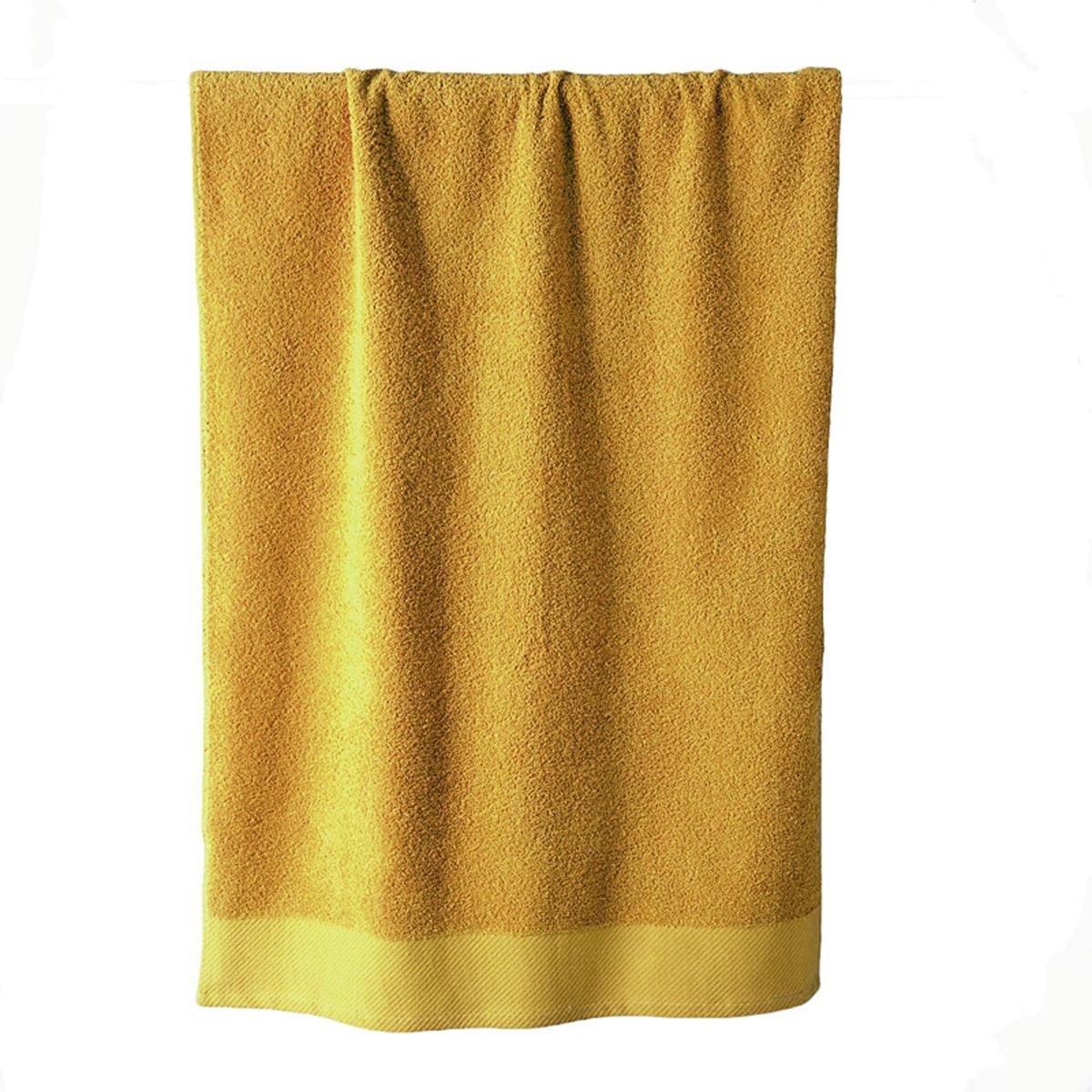 Happidea Yours Towel-Cotton, Daffodil