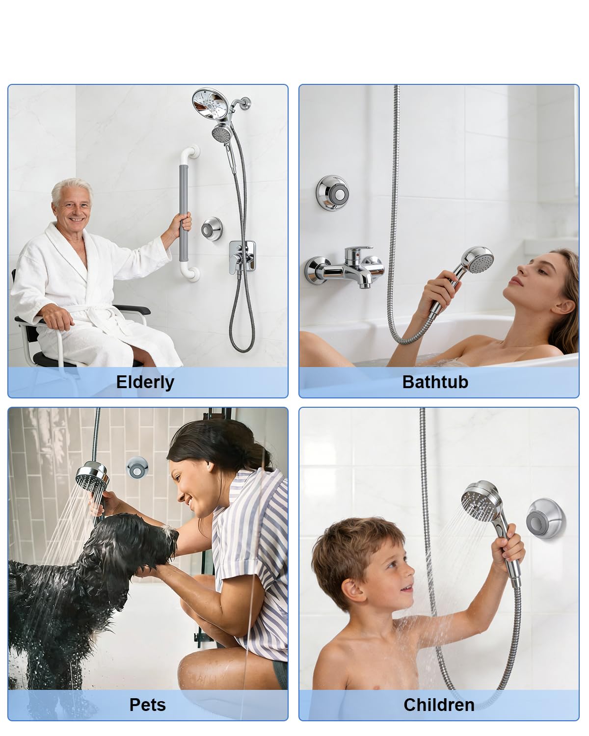 Magnetic Remote Dock for Moen Magnetix Handheld Shower Head