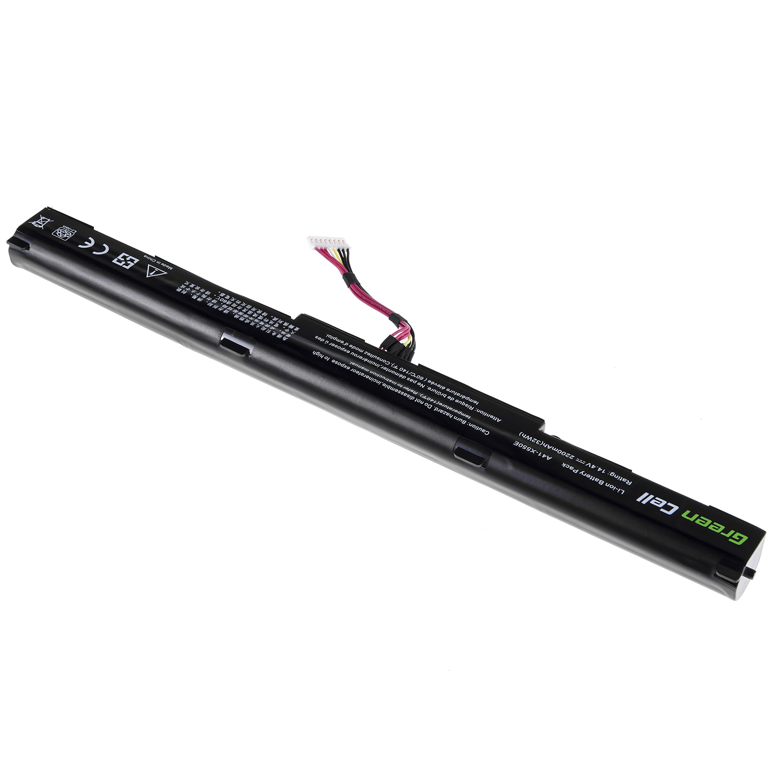 Green Cell Batterie ASUS A41-X550E pour ASUS R510 R510D R510DP X550D X550DP R752L R752LB R752LAV F550D F750L F751L R751J R751JA R751JB R751JK R751L R751LN R752LJC X450JF X450JN X750J X751L