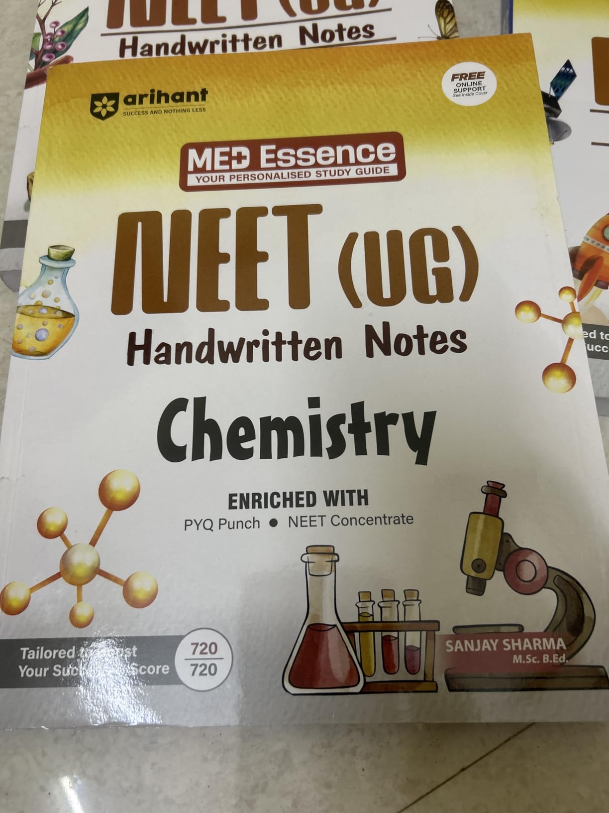 Buy Arihant NEET (UG) Physics, Chemistry and Biology Handwritten Notes ...