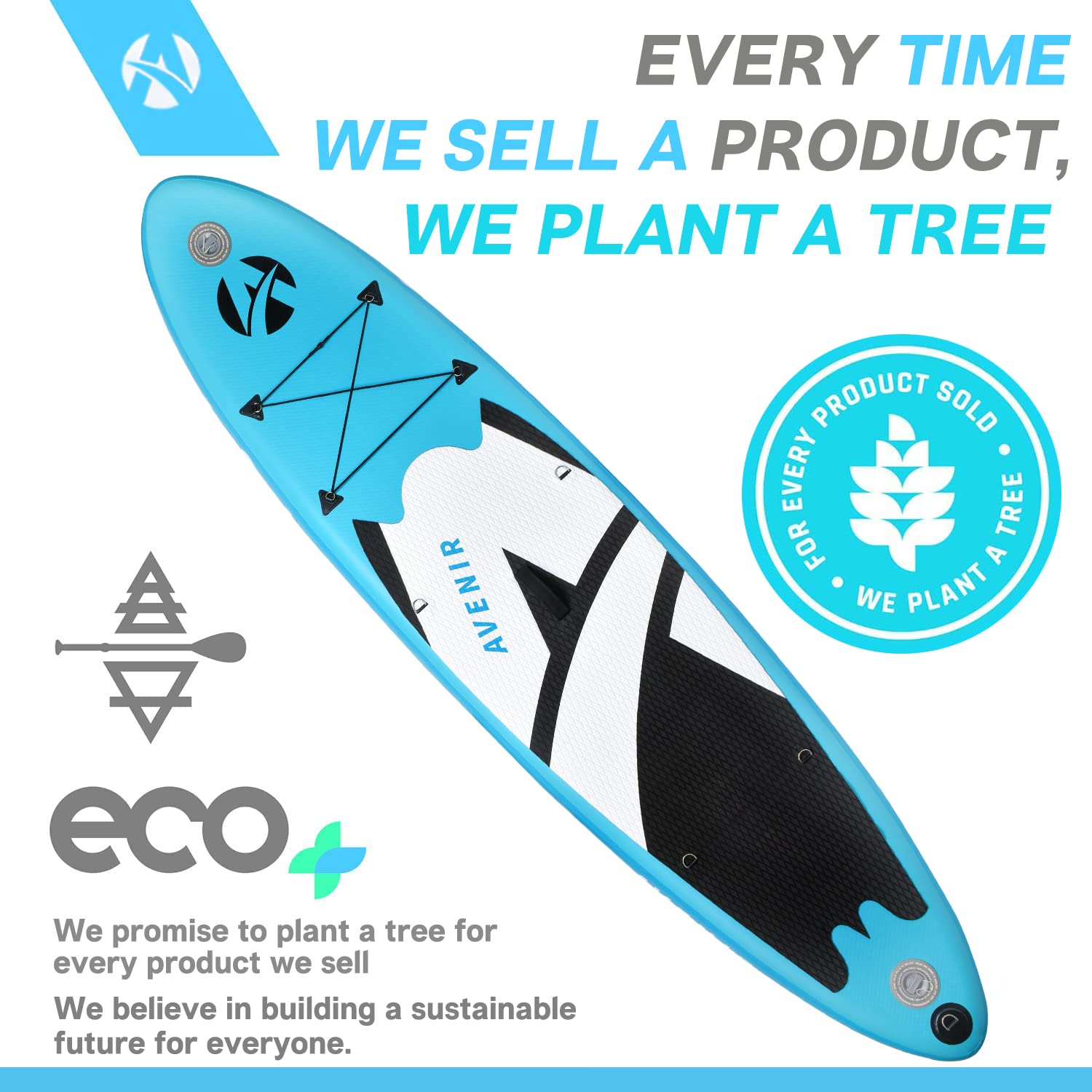 Deska do wiosłowania stojącego, Aufblasbares SUP Board Set Wassersport, maks. 150 kg, premium SUP Paddle Surfbrett z kompletnymi przyborami, deski dla dzieci i dorosłych