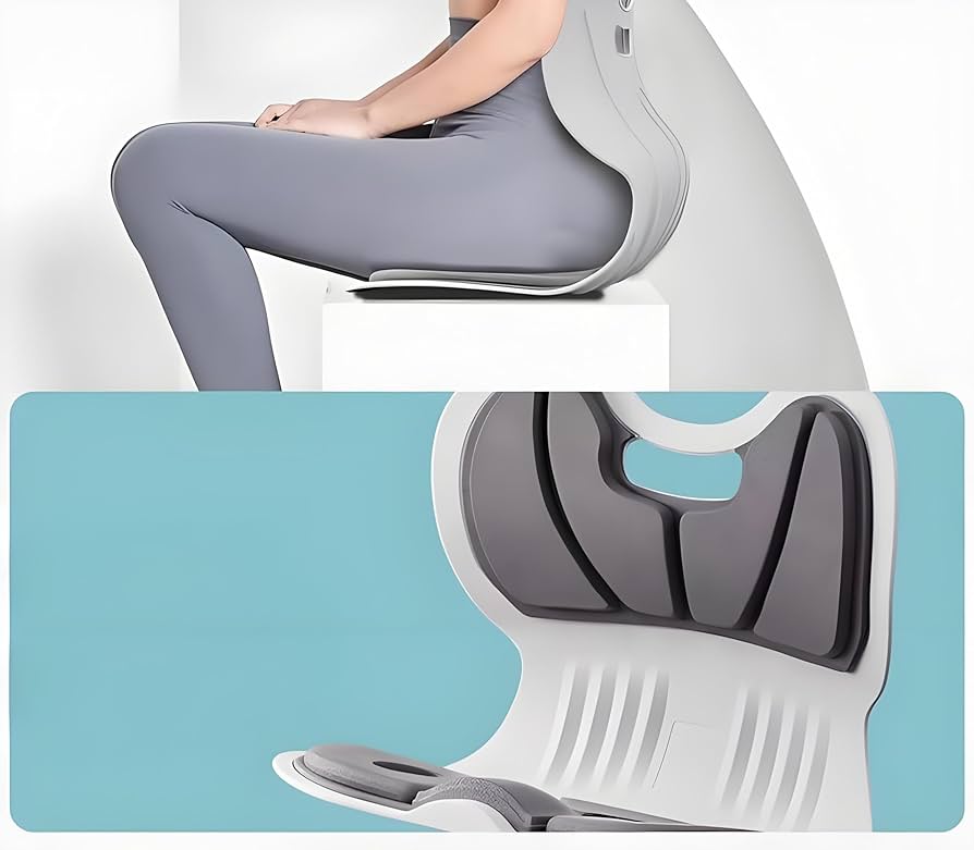 Amazon.co.jp: 【2024新登場！】姿勢矯正 椅子 座るだけ腰が痛く