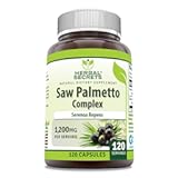 Saw Palmetto Complex Supplement | 1200 Mg | 120 Capsules | Non-GMO | Gluten Free | Made in USA
