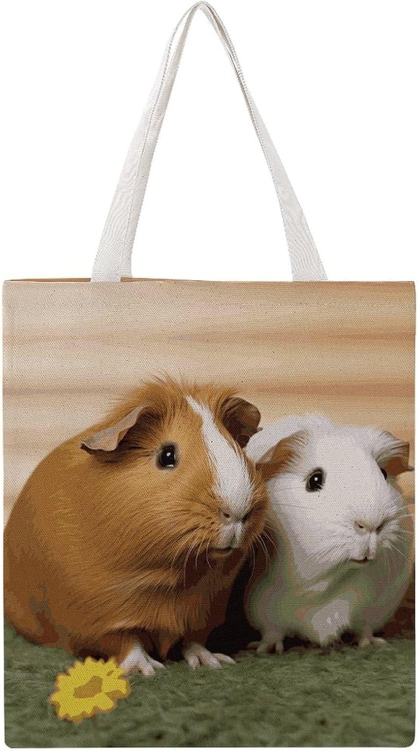 Smiling Canvas Tote Bag Reusable Grocery Bag
