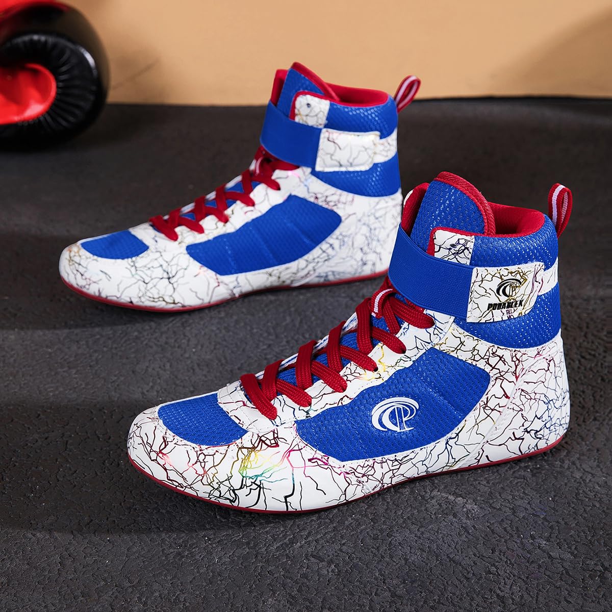 Chaussures de Lutte, Fitness, Boxe, Unisexes, haltérophilie, Powerlifting, Squats, Baskets Montantes, Bottes de Musculation