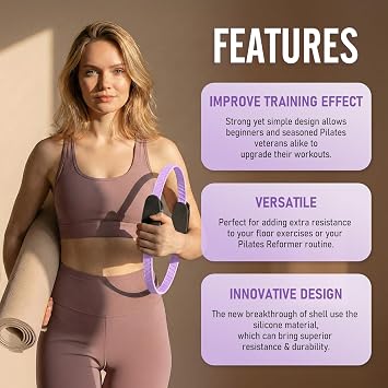 JKSHMYT Pilates Ring – 14.5
