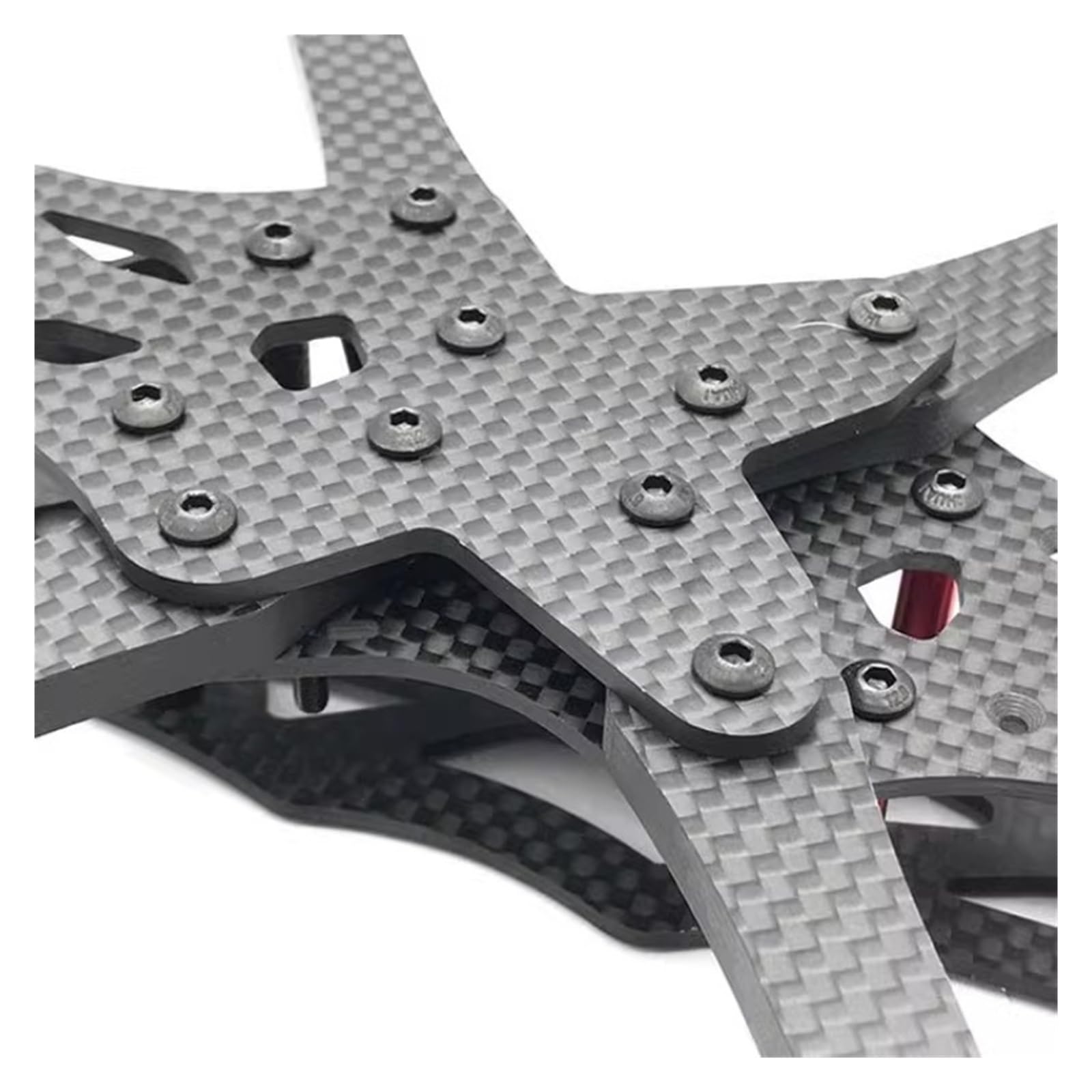 Kit telaio quadricottero in fibra di carbonio, drone freestyle 225MM | 130*183MM, piastra braccio 5.5MM, superiore 2.0MM, inferiore 2.5MM, lato 2.0MM(5 Inch Frame)
