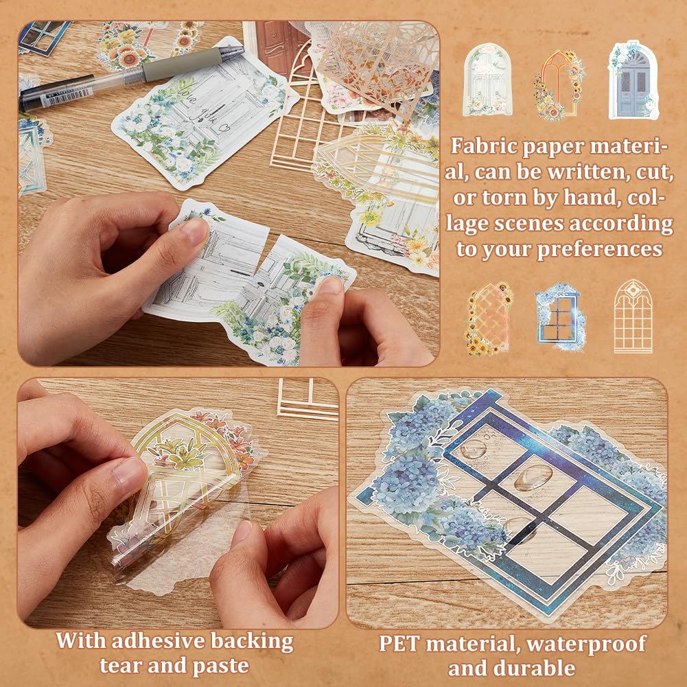 Lotto 100 Fiori Acrilici 6 Mm Per Scrapbooking E Decorazioni Fai-da-te