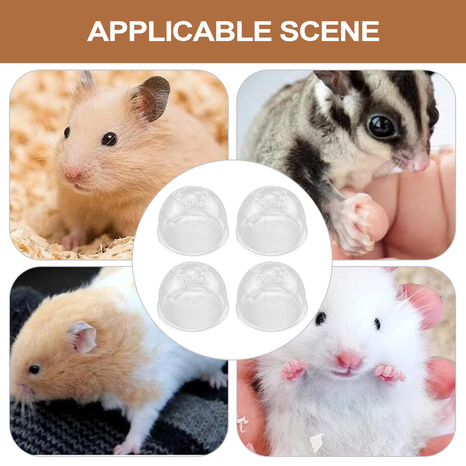 Hamster Stopfen Mit Belüftung – Abschlusskappen Für Käfige & Labyrinth-Systeme