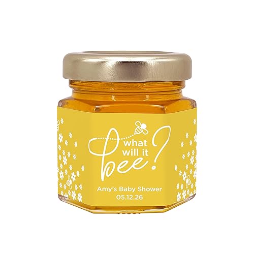 Miniatura 4 de Recuerdos de baby shower de miel, baby shower con temática de abejas caprichosas, recuerdos de baby shower, recuerdos de miel, mini regalos de tarro