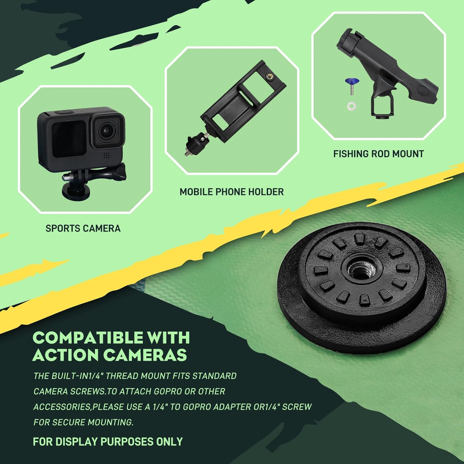 11'6" Inflatable Stand Up Paddle Boards, Premium SUP Accessories, Non-Slip Comfort Deck for Youth & Adults