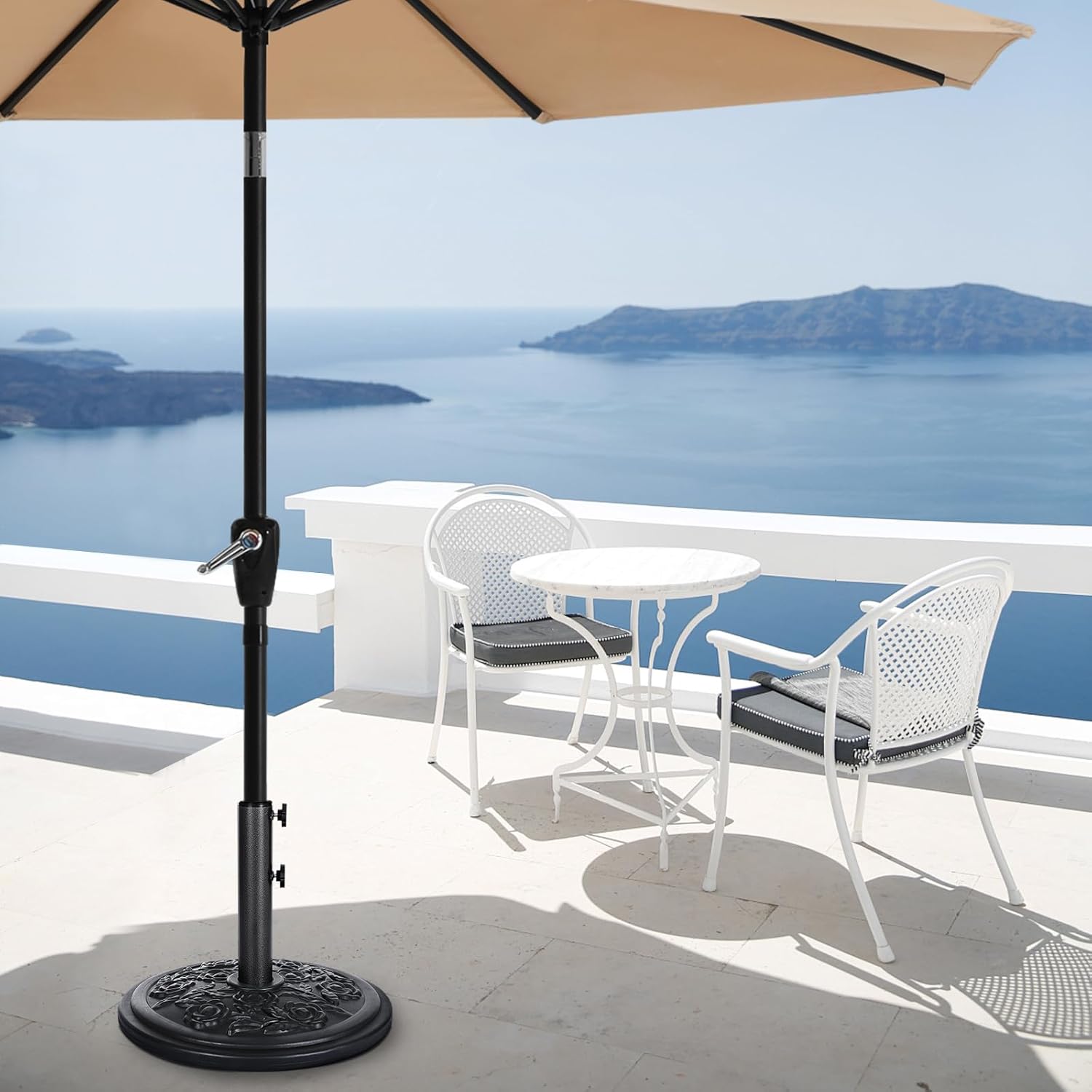 ABCCANOPY Heavy Duty 29 lbs Patio Umbrellas Base (Black)