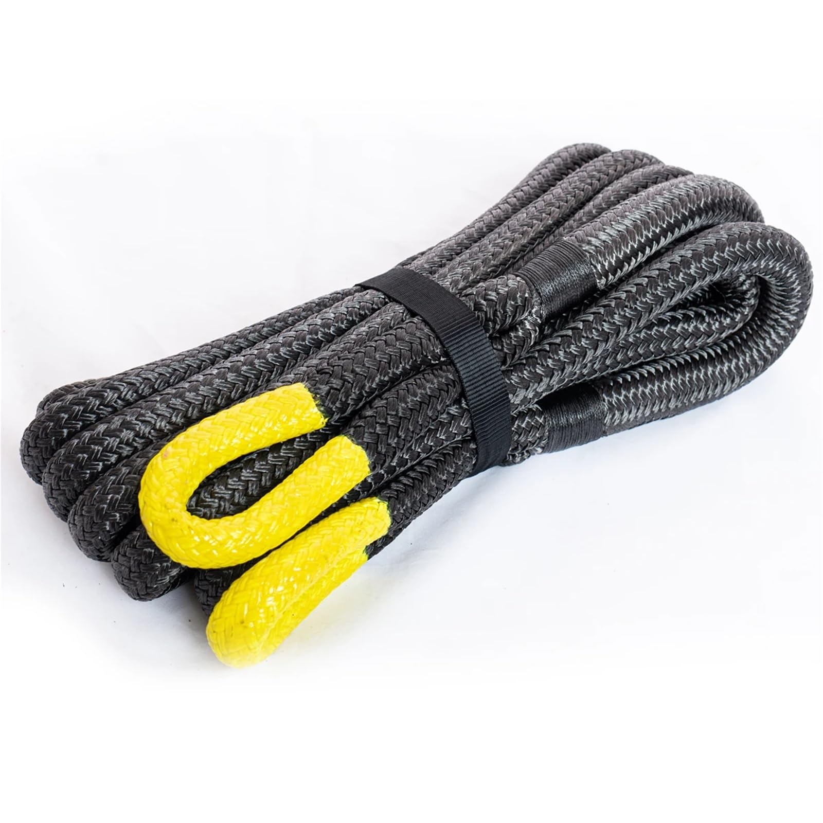 Cuerda De Remolque para Coche 22mm X 6m Recovery Tow Rope 12000kg/26400lb Breaking Strength para Coche, CamióN Y Todoterreno(Red)