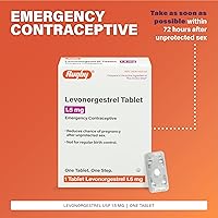 Vista 2 de Rugby Levonorgestrel 1.5mg Tablet - Emergency Contraceptive Tablet for Women - One Count and One Step - 1-Pack
