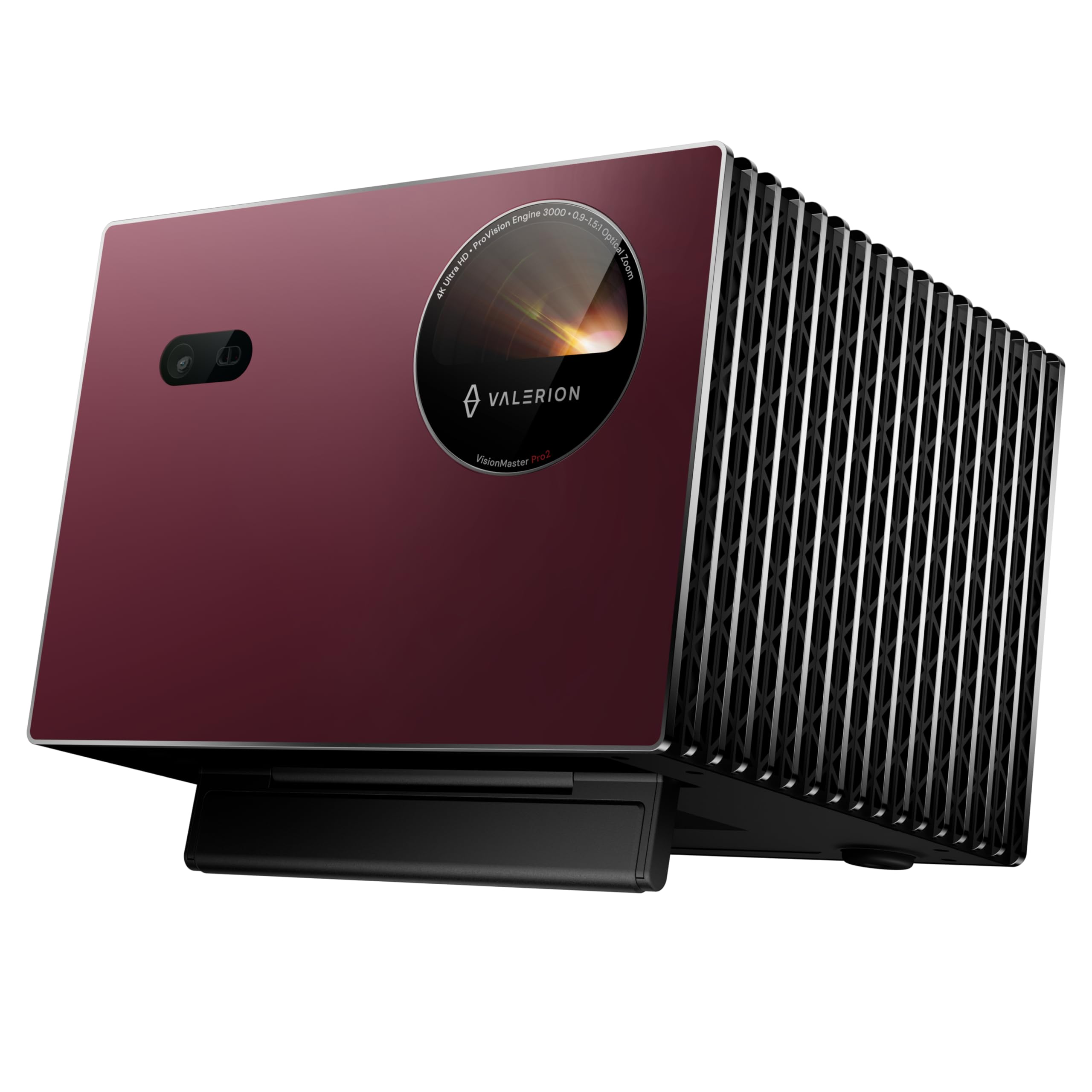 Valerion VisionMaster Pro2 Triple Laser Projector 4K,15000:1 Contrast, 0.9-1.5x Optical Zoom, 2X Multitasking Power, IMAX, HDR10+, GTV, 4ms Lag-Free Gaming, 3000 ISO Lumens, Google Home, Apple Homekit
