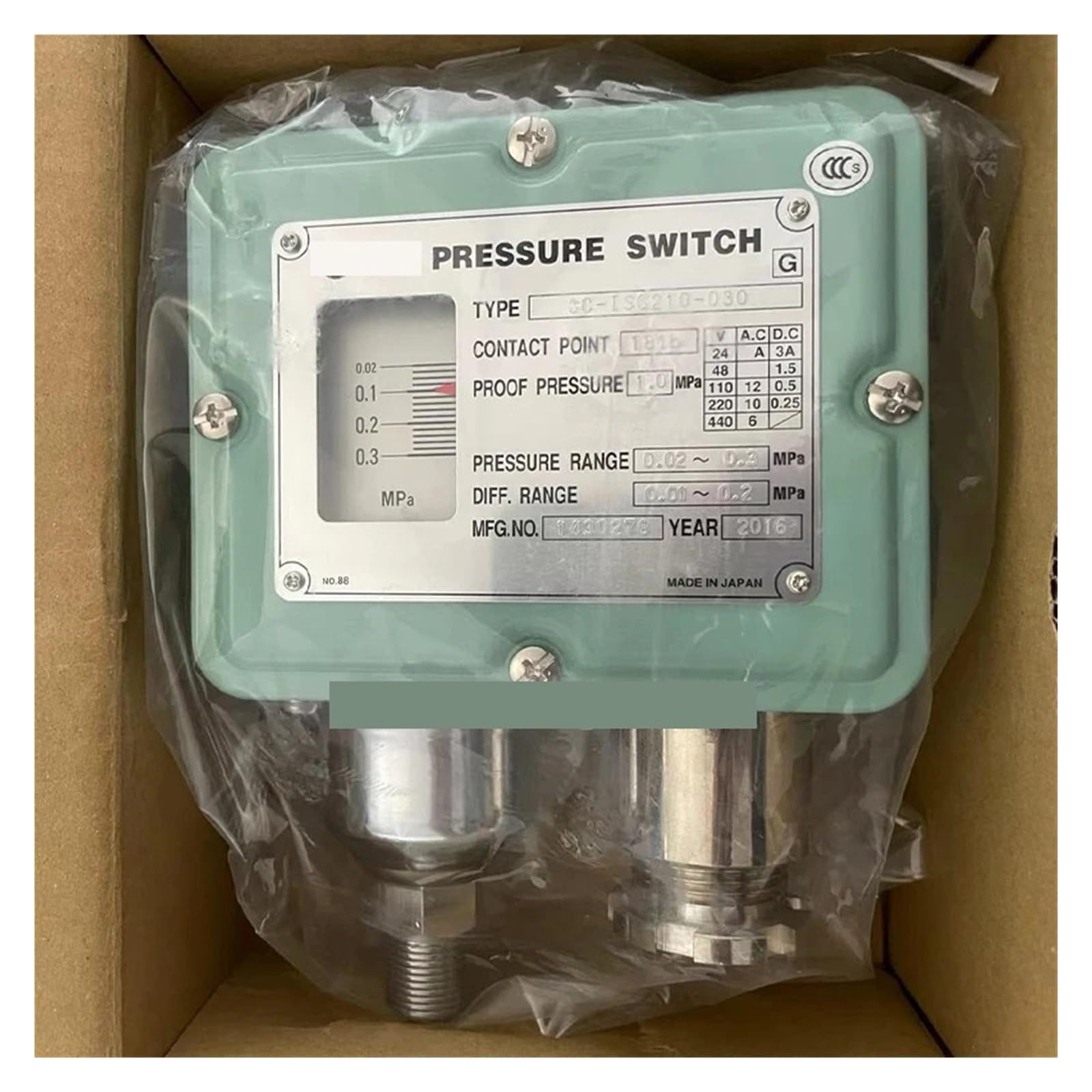 Pressostat ISG120-030 capteur haute performance pour système hydraulique