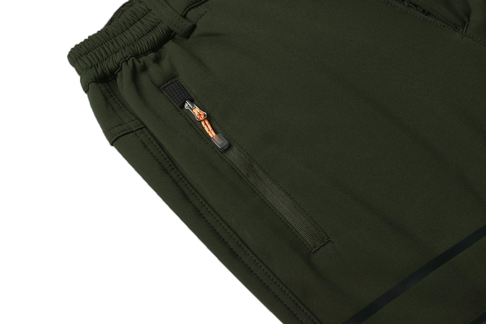 DAFENP Pantaloni Trekking Sci Uomo Invernali Pantaloni da Lavoro Termici Impermeabile Pantaloni Neve Softshell Montagna Escursionismo Caldo All'aperto
