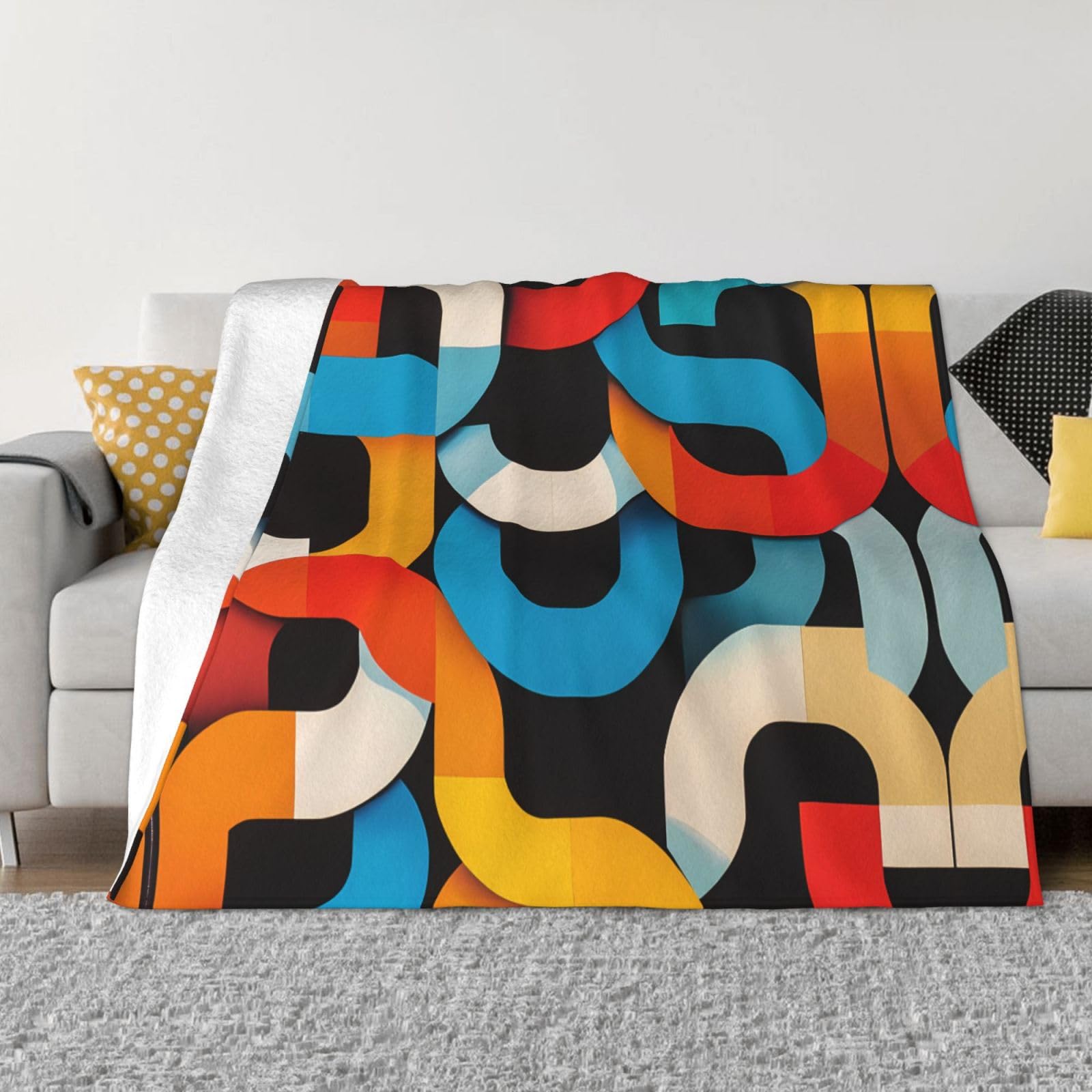 Couverture de canapé chaude en flanelle pour vos soirées cocooning