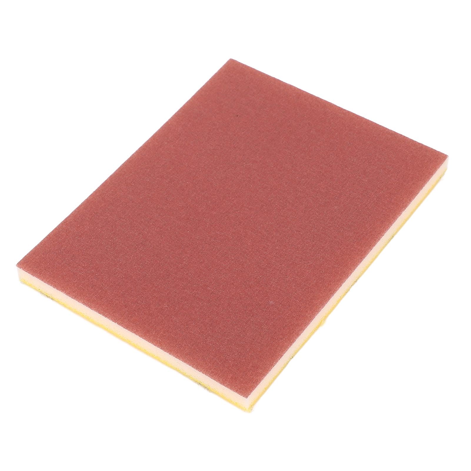 Cryfokt Esponja de Lijado, 100 Piezas de Esponja de Yeso Reutilizable Lavable de Grano 2000, Bloque de Lijado Abrasivo Fino con Respaldo de Terciopelo Suave para Alisado de Paredes de Metal de Muebles