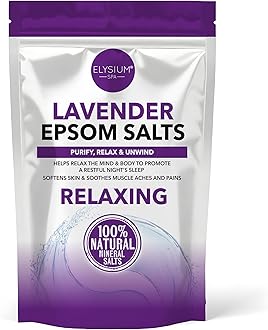 Elysium Spa Natural Lavender Epsom Salts 1Kg