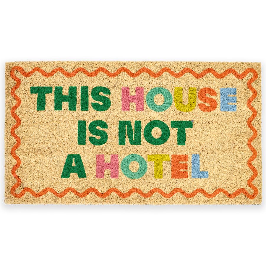 Fisura – Coir Doormat Not a Hotel. Original Coir Doormat — image 1
