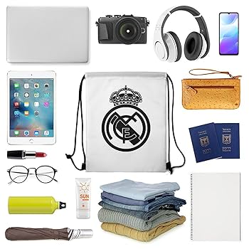 Amazon.co.jp: 巾着袋 レアルマドリード ナップサック