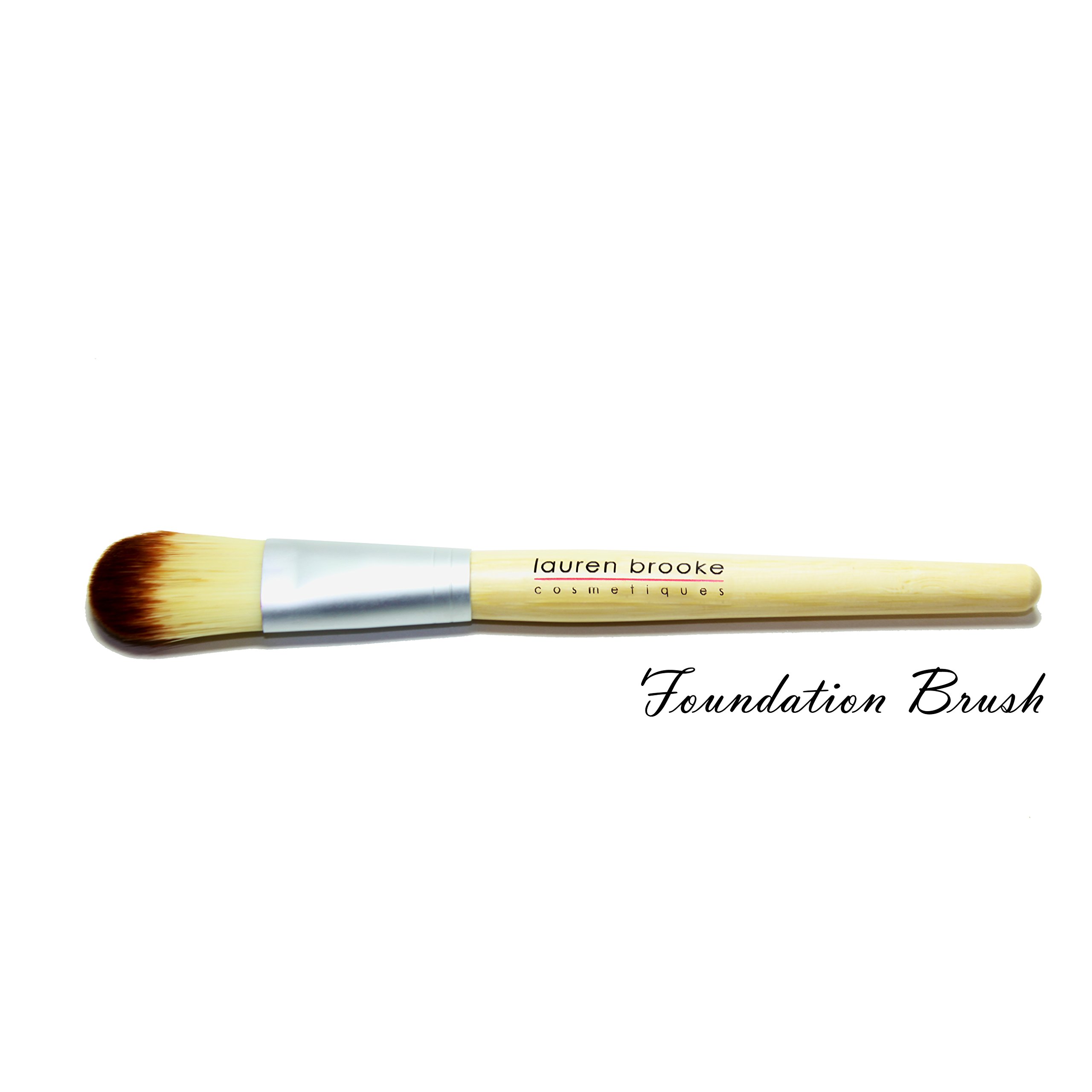 Lauren Brooke Cosmetiques Eco Friendly Bamboo Makeup Brush (Foundation Brush)