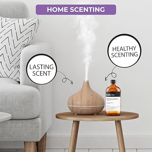 Miniatura 1049 de VINEVIDA [4 onzas] Aceite de fragancia de madera de teca de caoba para fabricación de velas y fabricación de jabón, aromas de velas prémium para