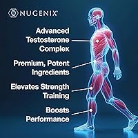 Vista 5 de Nugenix Suplemento de refuerzo de testosterona gratis definitivo para hombres - 56